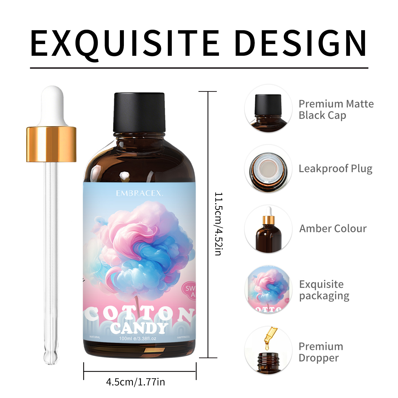 100ml Cotton Candy Fragrance O - đánh giá và giá Home Fragrance Gift