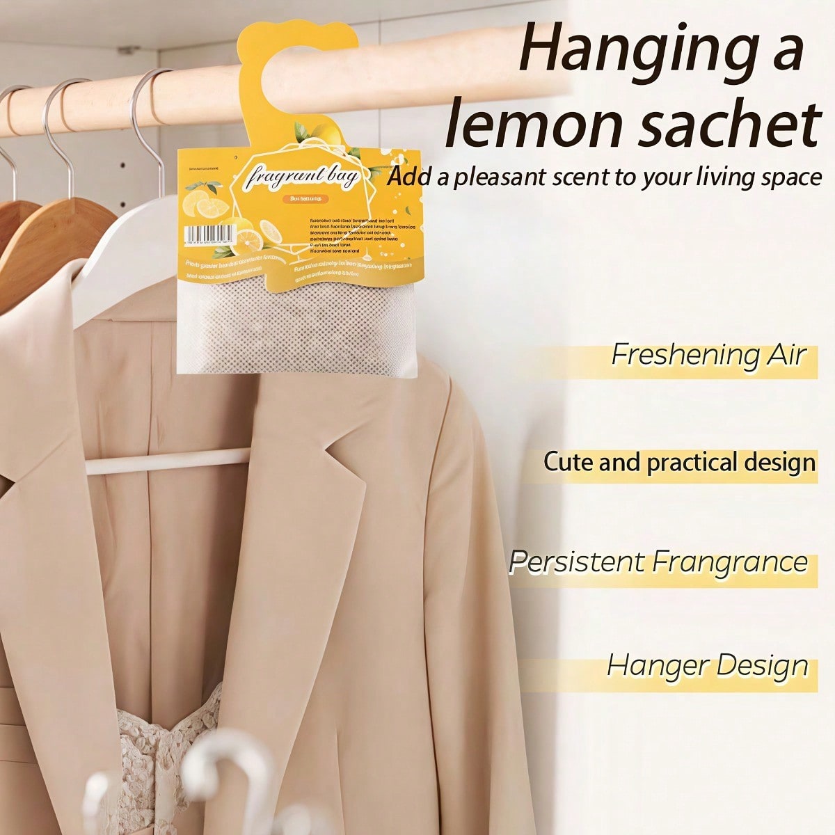 Hanging Lemon Scented Sachets, - đánh giá và giá Home Fragrance Oud