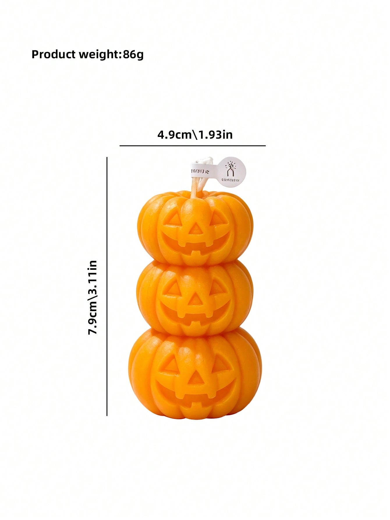 1pc Halloween 3-Layer Pumpkin  - đánh giá và giá Home Fragrance Gift